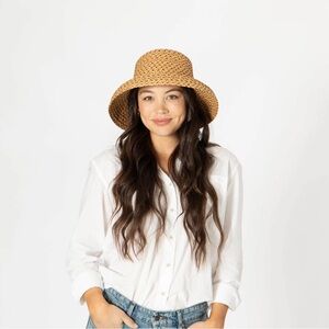 NWT San Diego Hat company Lana - Women's Mixed Ultrabraid Round Bell Shaped Hat